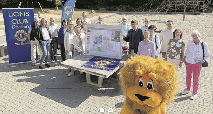 Inklusiver Spielplatz in Dorsten: Lions Clubs präsentierten Pläne